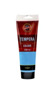 Tempera farby 250 ml - 162825, azúrové
